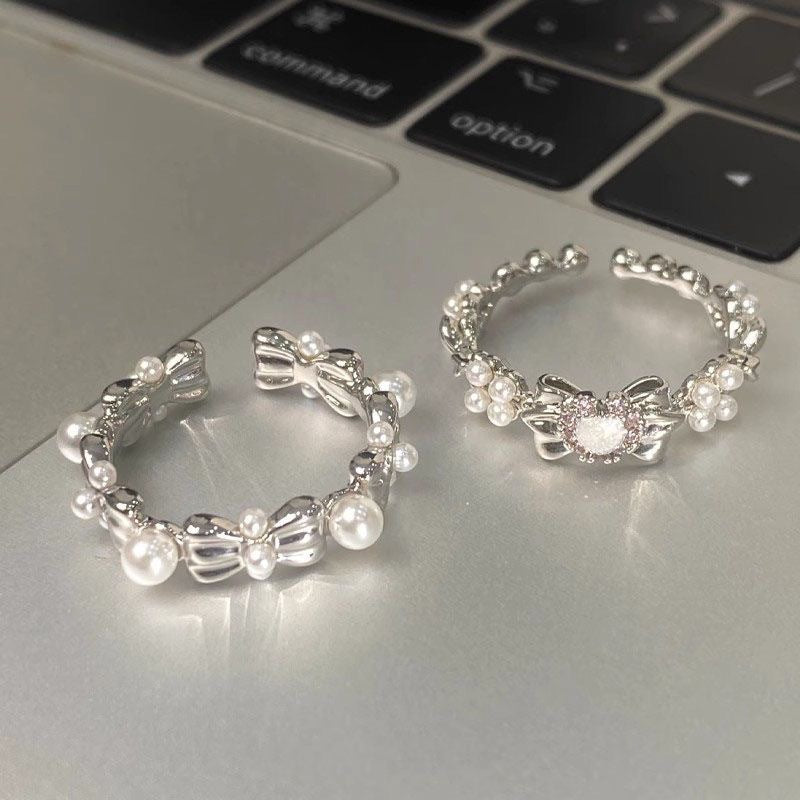 Sweet Bow Knot Ring For Women