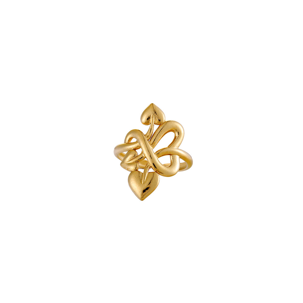 Fashionable High-end Irregularly Shaped Adjustable Ring